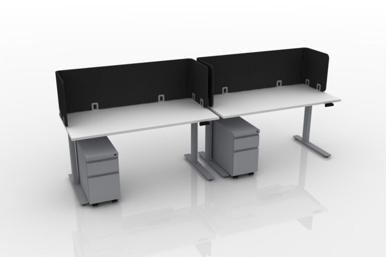 Kinetic Single Sided 2 Stage Workstations
